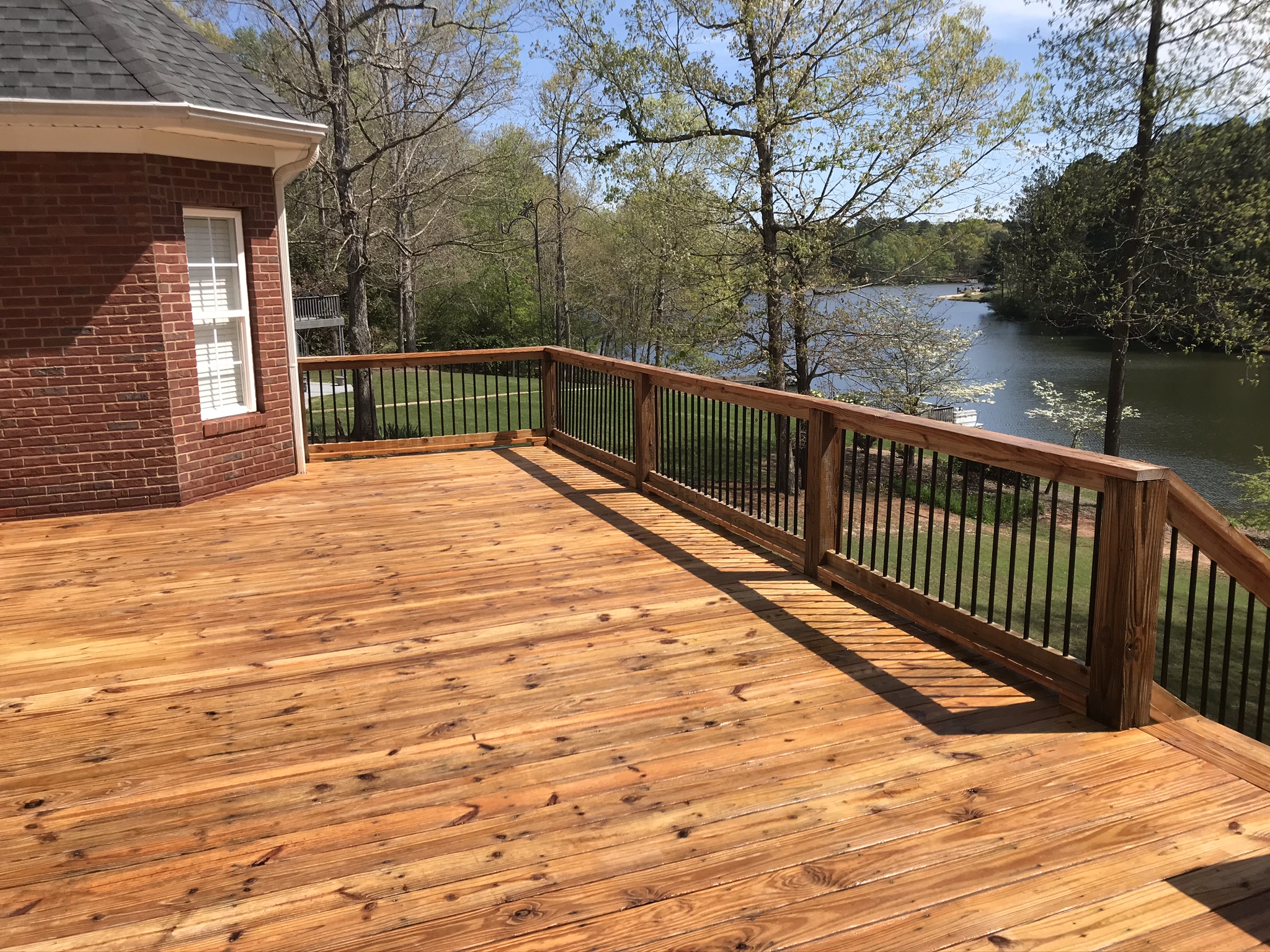 Deck Cleaning Brings this McDonough Home Back to Life