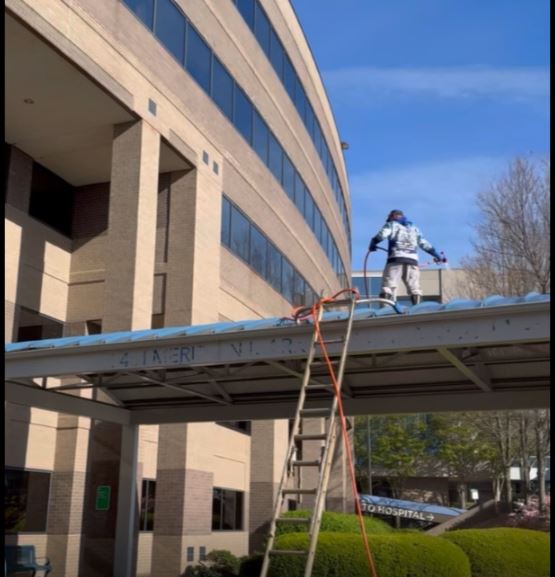 Keeping Scottish Rite Childrens Hospital Pristine with Commercial Pressure Washing in Atlanta, GA