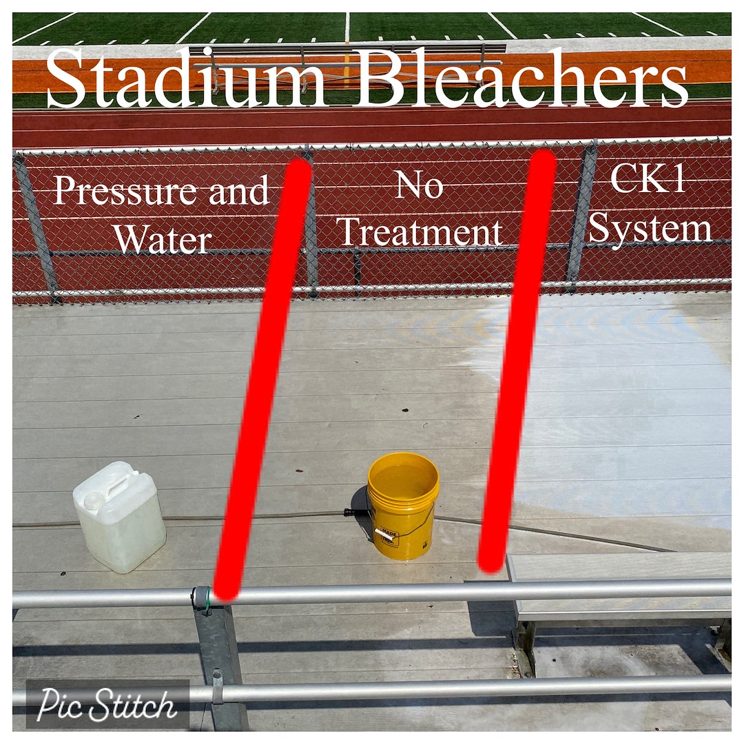 Transforming Stadium Bleachers in Stockbridge